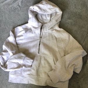 Lululemon Scuba half zip hoodie